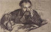 Edgar Degas, Study for Edmono Duranty